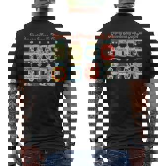 Respiratory Therapy Is My Jam Rt Rrt Pulmonary Rehab Men's T-shirt Back Print - Monsterry