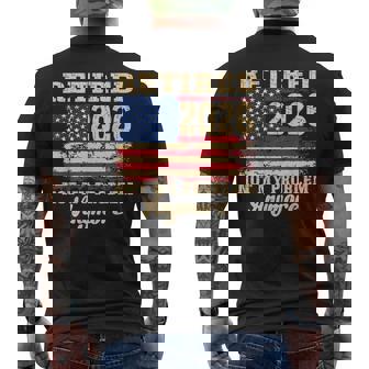 Retired 2026 Best Retirement Not My Problem Anymore Men's T-shirt Back Print - Monsterry