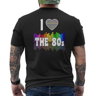 Rétro Des Années 80 Avec Inscription I Love The 80 T-shirt imprimé au dos - Cadeauxyz