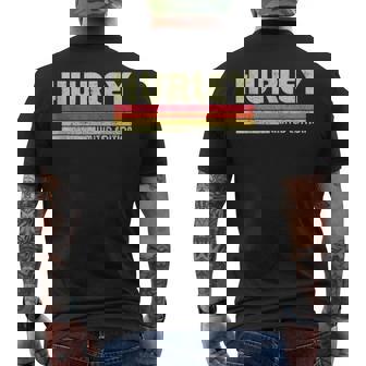 Retro Hurley Home State Cool 70S 80S Style Sunset Men's T-shirt Back Print - Seseable