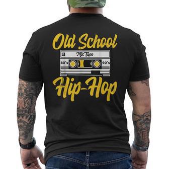 Retro Oldchool Hip Hop 80S 90S Graffiti Cassette Regalo Camiseta Hombre Estampado Espalda - Regaloses