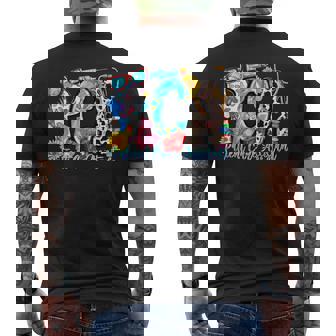 Retro Pca Patient Care Assistant Healthcare Worker Nursing Men's T-shirt Back Print | Seseable CA