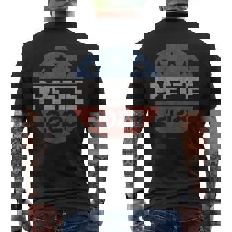 Retro Pete 2028 Pete Buttigieg Para Presidente 2028 Camiseta Hombre Estampado Espalda - Regaloses