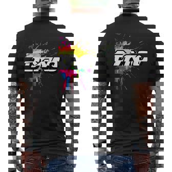 Retro Basic Sport Colorful Quote Dyno Speed Bmx Men's T-shirt Back Print | Seseable CA