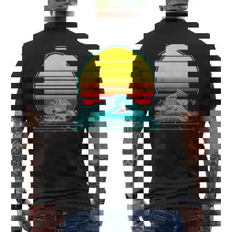 Retrointage Tramontoeppie T-shirt da uomo con stampa posteriore - Novitaregali