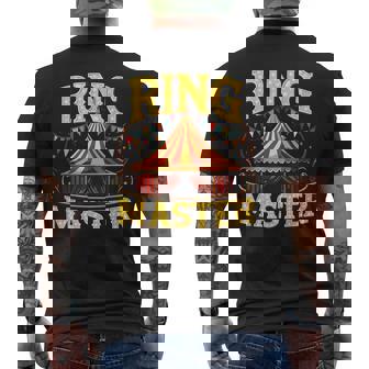 Ring Master Circus Staff Carnival Party Men's T-shirt Back Print | Seseable UK