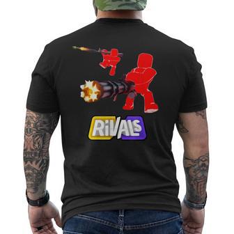 Rivals Game Merch Men's T-shirt Back Print - Thegiftio UK