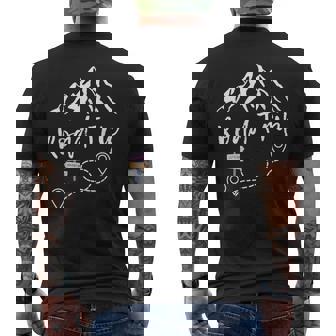 Road Trip 2025 Family Vacation Matching Group Squad Camping Men's T-shirt Back Print - Monsterry