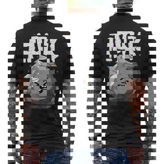 Rock Scissors Paper Halloween Costumes Group Family Men's T-shirt Back Print | Seseable FR