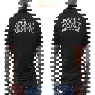 Rodman New York Ny Vintage Athletic Sports Men's T-shirt Back Print | Mazezy