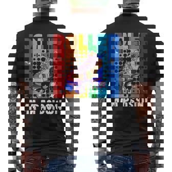 Roller Ma Passion Rolleur Quad 4 Rouesintage Retro T-shirt imprimé au dos - Cadeauxyz