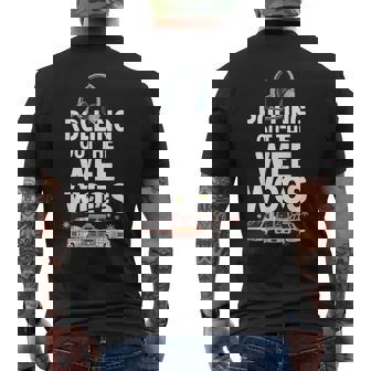 Rolling Out The Wee Woos 911 Dispatcher Men's T-shirt Back Print | Mazezy