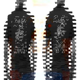 Rootin Two-Tin It's My 2Nd Birthday Cowboy Rodeo 2 Years Old Men's T-shirt Back Print | Seseable UK