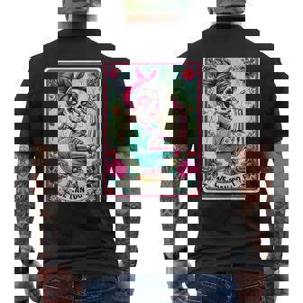 We Can Do It Rosie The Riveter Skull Tarot Feminism Men's T-shirt Back Print | Mazezy