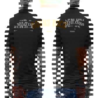 Round Rock Sports College Style On Round Rock Men's Back Print T-Shirt | Mazezy