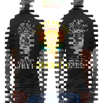 Rpg D20 I Didn't Ask How Big The Room I Said I Cast Fireball Men's T-shirt Back Print | Mazezy