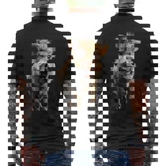 Sanglier Chasseurs Gibier Cochons T-shirt imprimé au dos - Cadeauxyz