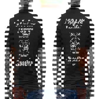 Sangliers Animaux Mignon Je M'en Fous Jeuis Unanglier T-shirt imprimé au dos - Cadeauxyz