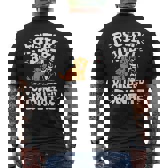 Save Pet Foster Adopt Volunr Donate Dog And Cat Rescue Men's T-shirt Back Print - Monsterry