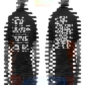 Saying Econ Major Economist Economics Shirt Men's Back Print T-Shirt | Mazezy