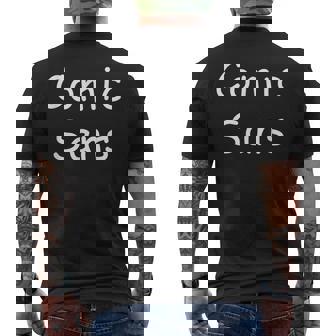 Scary Comicans Bad Caratteri Meme T-shirt da uomo con stampa posteriore - Novitaregali