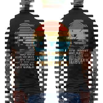 School Is Important But Fishing Is Importanter Boys Men's T-shirt Back Print - Thegiftio