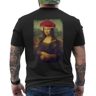 Schwarzwald Bollenhut Mona-Lisachwarzwaldmädel Tradition T-Shirt mit Rückendruck - Seseable