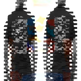 Sea Ocean Stingray Animal Different Manta Ray Men's T-shirt Back Print | Mazezy