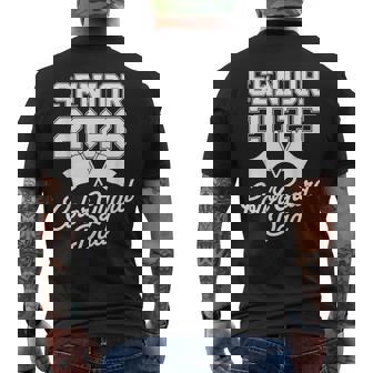 Senior 2026 Color Guard Dad Proud Parent School Men's T-shirt Back Print | Seseable FR