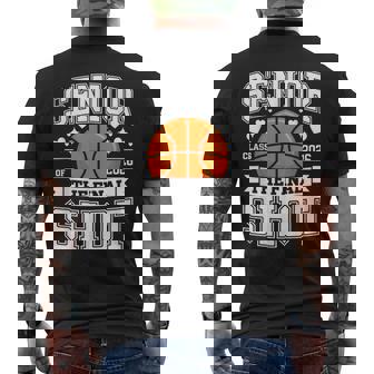 Senior Basketball Class Of 2026 Crew Basketball Senior Night Men's T-shirt Back Print | Mazezy