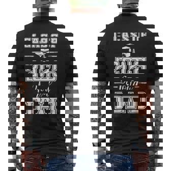 Senior Dad 2026 Proud Dad Class Of 2026 Dad Of 2026 Graduate Men's T-shirt Back Print - Thegiftio