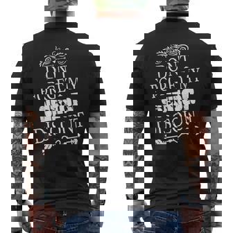 Senior Don't Forget My Discount For Senior Citizens Men's T-shirt Back Print - Thegiftio