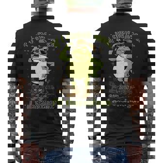 If I Shenan Once I'll Shenanigan Cowboy Frog Meme Men's T-shirt Back Print | Seseable FR