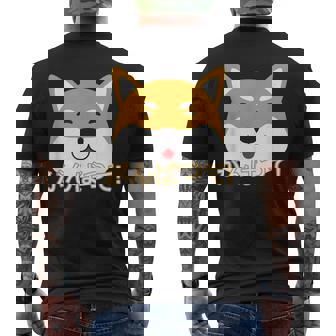 Shiba Inu Japonés Kawaii Lindo Perro Amante Anime Para Adolescentes Camiseta Hombre Estampado Espalda - Regaloses