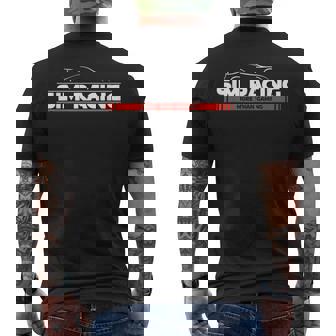 SimRacing More Than Gaming Steering Wheel Racing Game Simulator Men's Back Print T-Shirt | Mazezy