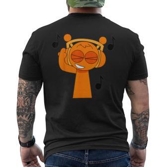 Singing Oren Sprunky Pyramixed Simon Funbot Jevin Men's T-shirt Back Print - Thegiftio UK