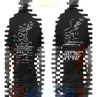 Sitar Indian And India Music Sitar Player Gift Men's Back Print T-Shirt | Mazezy