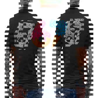 Six Seven Ice Cream Drip Cool Meme 67 Number Men's T-shirt Back Print | Seseable CA