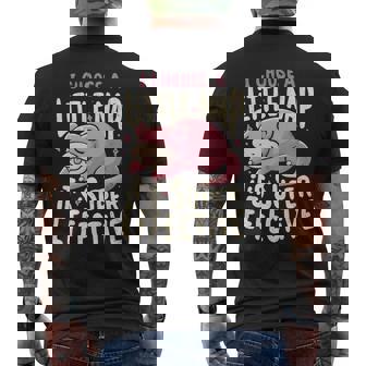 Slowpoke I Choose A Little Nap It'super Effect 長袖tシャツ メンズTシャツ バックプリント - Kawaiitshirt