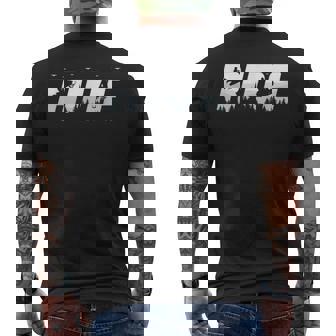 Snowmobile Ride Motor Sled Racing Winter Mountain Sports Fan Men's Back Print T-Shirt | Mazezy