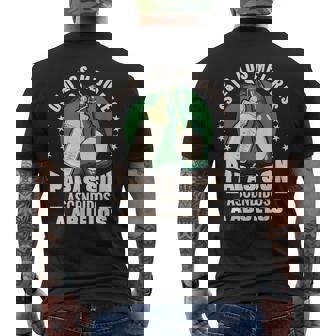 Sólo Los Mejores Papáson Ascendidos A Abuelos Camiseta Hombre Estampado Espalda - Regaloses