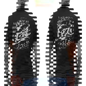 Somebody's Feral Uncle Summer Trendy Uncle Cool Uncle Men's T-shirt Back Print - Thegiftio