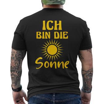Sonne Kostümonnenkostüm Lustig Ich Bin Dieonne Lustiges T-Shirt mit Rückendruck - Geschenkecke