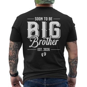 Soon To Be Big Brother 2026 Big Brother Loading 2026 Men's T-shirt Back Print - Thegiftio UK
