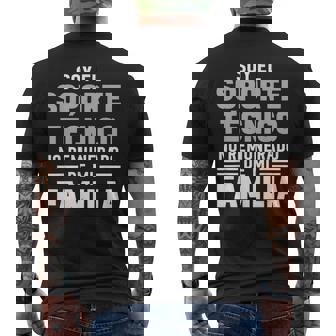 Soporte Técnico No Pagado Familia Ordenador Geek Gracioso Camiseta Hombre Estampado Espalda - Regaloses