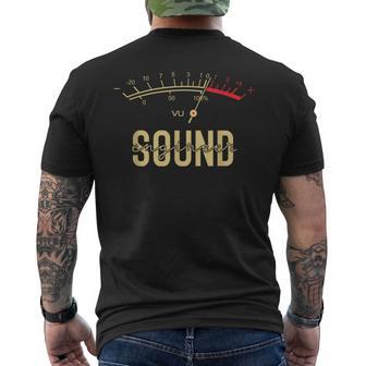 Sound Engineeru Meter Audio Engineer Camiseta Hombre Estampado Espalda - Regaloses