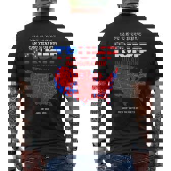 Souvenirs De La Journée D'inauguration Du Président Donald Trump 2025 T-shirt imprimé au dos - Cadeauxyz