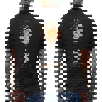 SPD Awareness Faith Elephant Survivor Fighter Men's Back Print T-Shirt | Mazezy