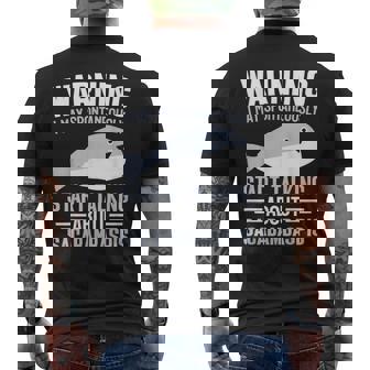 Spontaneously Start Talking About Sacabambaspis Fish Meme Men's T-shirt Back Print - Thegiftio