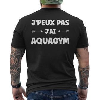 Sport Aquagym Piscine Humour J'peux Pas J'ai Aquagym T-shirt imprimé au dos - Cadeauxyz